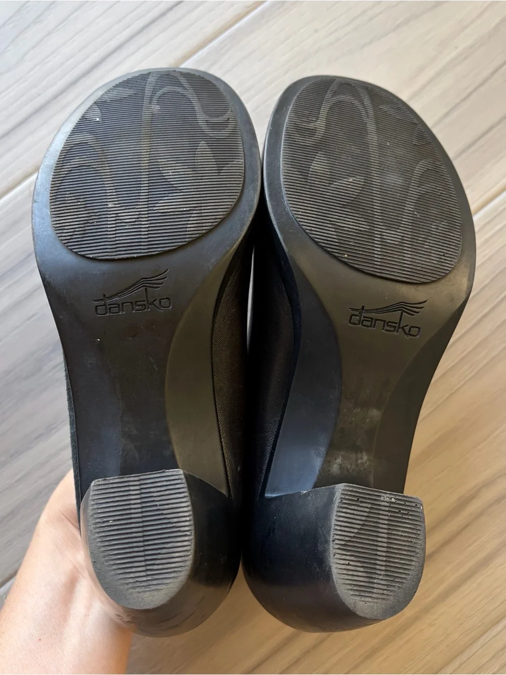 Dansko Leather and Suede Heels